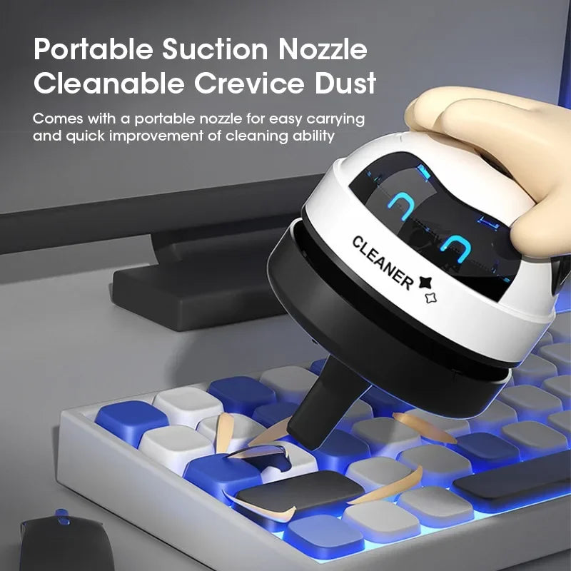Mini USB Desk Vacuum Cleaner.
